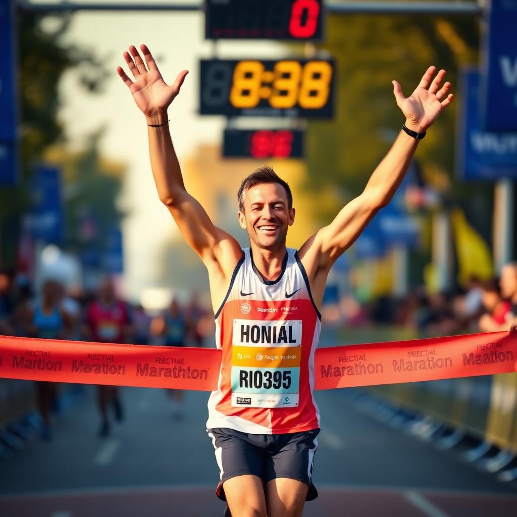Finish · KM 42.2